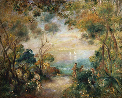 Ein Garten in Sorrent | Renoir | Gemälde Reproduktion