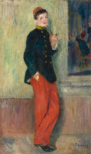 The Young Soldier, c.1880 | Renoir | Painting Reproduction