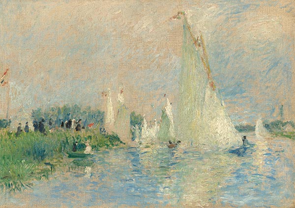 Regatta at Argenteuil, 1874 | Renoir | Painting Reproduction