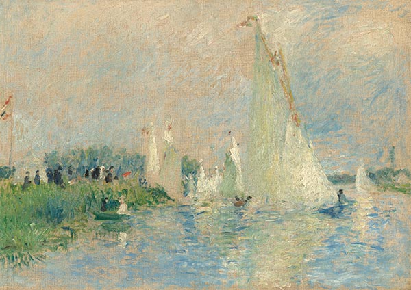 Regatta in Argenteuil | Renoir | Gemälde Reproduktion
