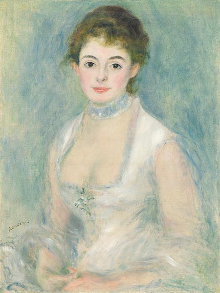 Madame Henriot, c.1876 | Renoir | Gemälde Reproduktion