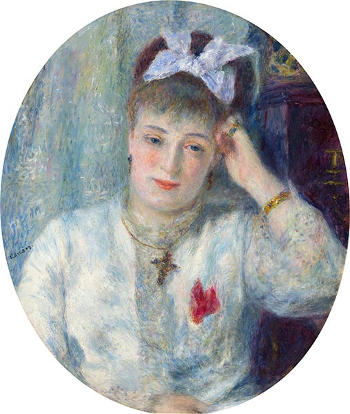 Marie Murer, 1877 | Renoir | Painting Reproduction