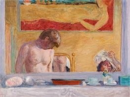 Junge Frau auf ihrer Toilette | Pierre Bonnard | Gemälde Reproduktion