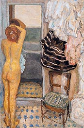 The Full-Length Mirror, 1910 by Pierre Bonnard | Painting Reproduction