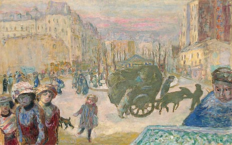 Morning in Paris, 1911 | Pierre Bonnard | Painting Reproduction