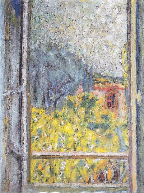 The Small Window (La Petite fenetre), 1946 | Pierre Bonnard | Gemälde Reproduktion
