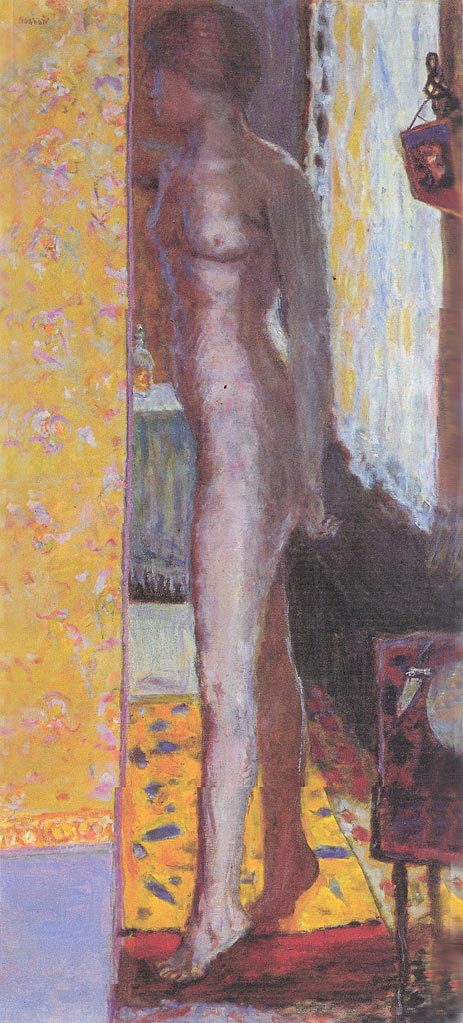 Standing Nude, 1920 | Pierre Bonnard | Gemälde Reproduktion