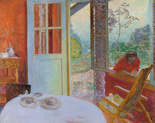 Esszimmer auf dem Land, 1913 | Pierre Bonnard | Gemälde Reproduktion