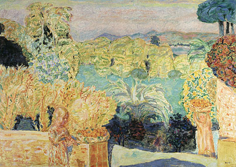 Landscape Southern France, c.1916/18 | Pierre Bonnard | Painting Reproduction