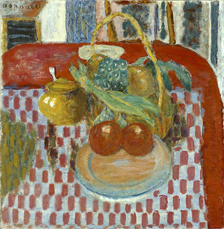 The Checkered Tablecloth, 1939 | Pierre Bonnard | Painting Reproduction