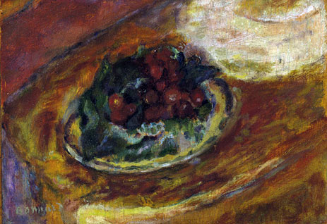 Still Life Cherries, c.1942 | Pierre Bonnard | Painting Reproduction