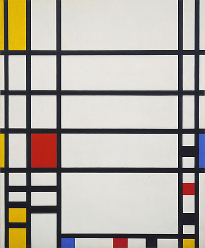 Trafalgar Square, c.1939/43 | Mondrian | Painting Reproduction
