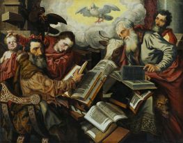 The Four Evangelists, c.1560 by Pieter Aertsen | Painting Reproduction