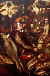 Market Scene, c.1570 by Pieter Aertsen | Painting Reproduction