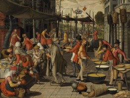 The Parable of the Wedding Feast | Pieter Aertsen | Painting Reproduction
