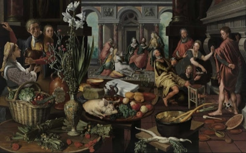 Christ in the House of Martha and Mary, 1553 | Pieter Aertsen