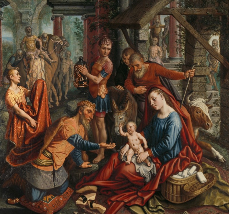 Pieter Aertsen | The Adoration of the Magi, c. 1560 The Adoration of the Magi, c. 1560 | Pieter Aertsen