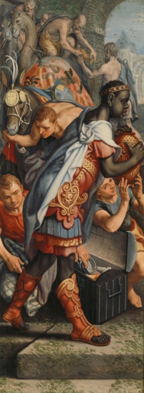 Wing of an Altarpiece with Adoration of the Magi, 1560-1565 | Pieter Aertsen