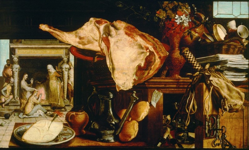 Christ With Mary and Martha, 1552 | Pieter Aertsen