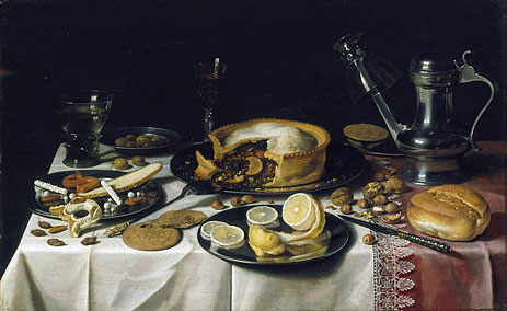 Still Life, c.1625/30 | Pieter Claesz | Gemälde Reproduktion