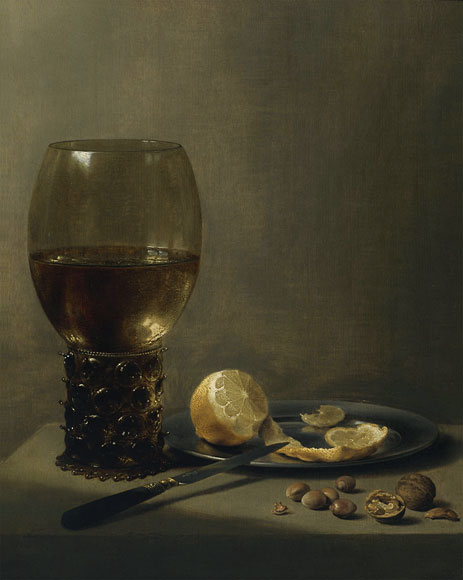 Still Life with a Large Roemer, n.d. by Pieter Claesz | Painting Reproduction