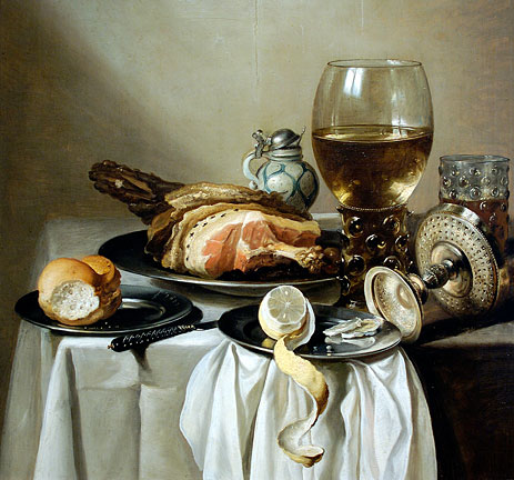 Stilleben | Pieter Claesz | Gemälde Reproduktion