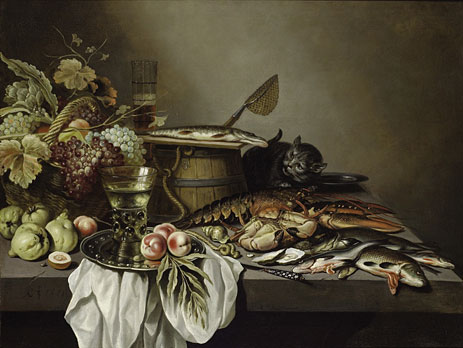Stilleben | Pieter Claesz | Gemälde Reproduktion