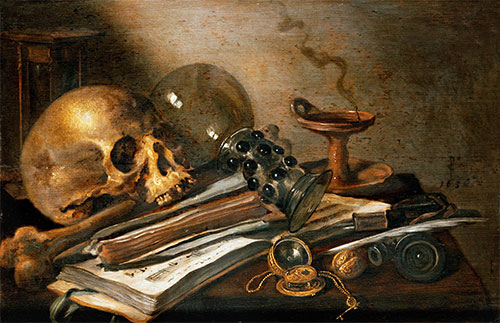 Vanitas-Stilleben | Pieter Claesz | Gemälde Reproduktion