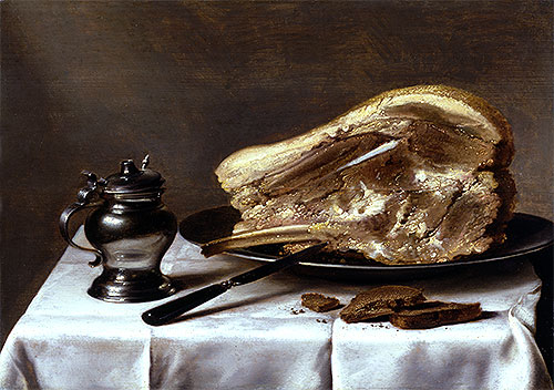 Still Life, c.1635 | Pieter Claesz | Gemälde Reproduktion