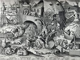 Envy, from The Seven Deadly Sins, 1558 by Bruegel the Elder | Painting Reproduction