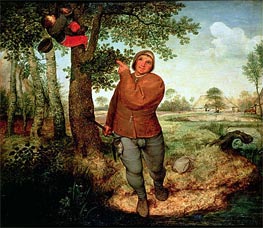 Peasant and Birdnester, 1568 von Bruegel the Elder | Gemälde-Reproduktion
