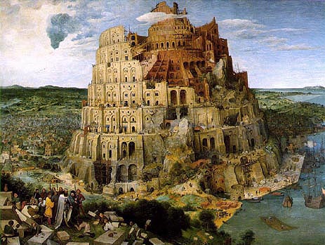 The Tower of Babel, 1563 | Bruegel the Elder | Gemälde Reproduktion