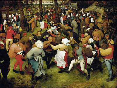 The Wedding Dance, c.1566 | Bruegel the Elder | Gemälde Reproduktion