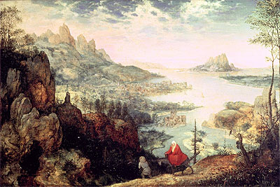 Landscape with the Flight into Egypt, 1563 | Bruegel the Elder | Painting Reproduction