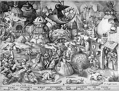 Pride, from The Seven Deadly Sins, 1558 | Bruegel the Elder | Painting Reproduction