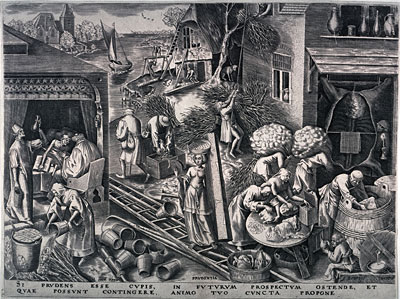 Prudence, 1558 | Bruegel the Elder