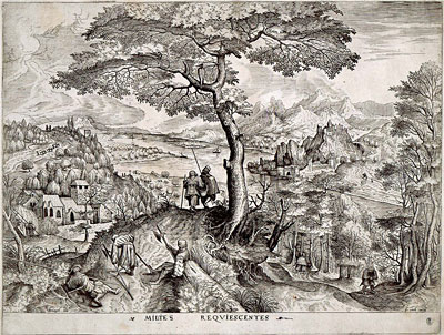 Milites Requiescentes, n.d. | Bruegel the Elder