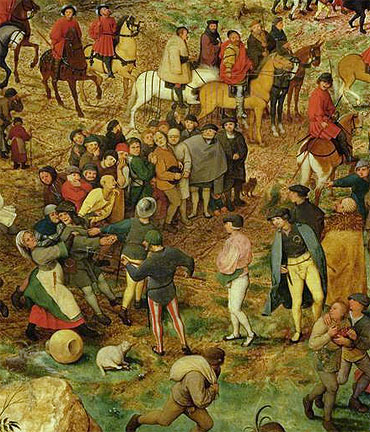 The Procession to Calvary (Detail) | Bruegel the Elder | Painting Reproduction