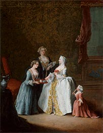 Lady at Her Toilette | Pietro Longhi | Painting Reproduction