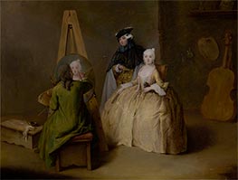 The Painter in His Studio | Pietro Longhi | Painting Reproduction