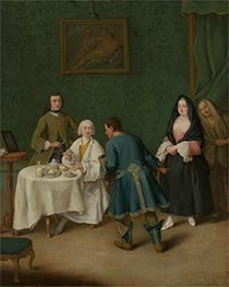 Die Versuchung, 1746 von Pietro Longhi | Gemälde-Reproduktion