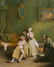 The Tickle | Pietro Longhi | Painting Reproduction