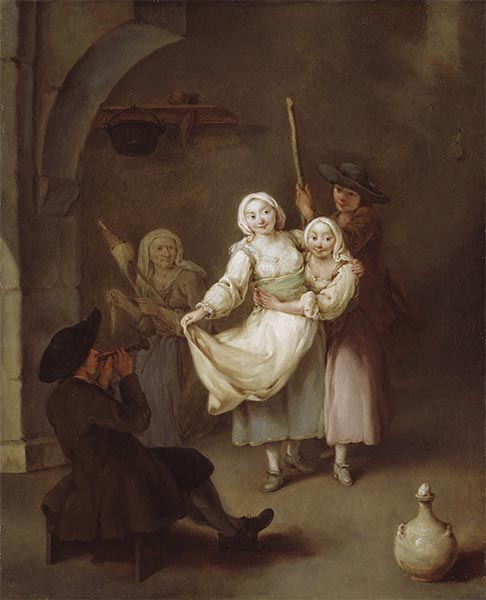 The Dance, c.1750 by Pietro Longhi | Painting Reproduction