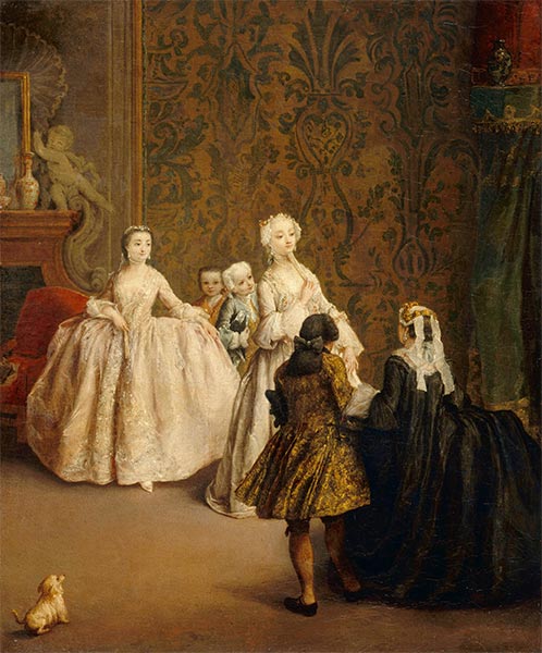 The Presentation, c.1740 by Pietro Longhi | Painting Reproduction