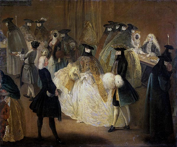 The Casino, undated | Pietro Longhi | Painting Reproduction