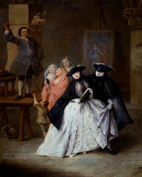 Der Scharlatan | Pietro Longhi | Gemälde Reproduktion