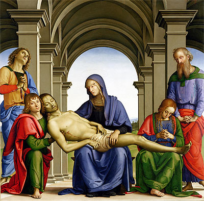 Pieta, c.1494/95 | Perugino | Painting Reproduction