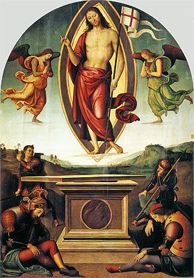 Auferstehung Christi, c.1499 | Perugino | Gemälde Reproduktion