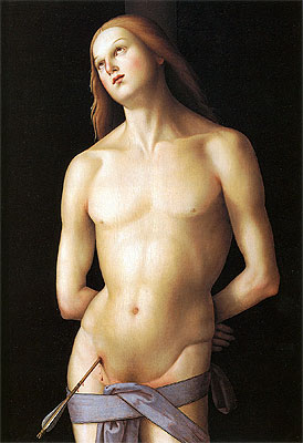 Saint Sebastian, c.1500 | Perugino | Painting Reproduction
