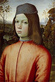 Porträt eines Jungen, c.1454/13 von Pinturicchio | Gemälde-Reproduktion